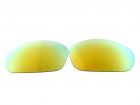 Galaxy Replacement For Oakley Straight Jacket (2007) Gold Color Polarized